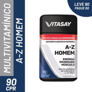 Suplemento Alimentar Vitasay A Z Homem 90 Comprimido 8
