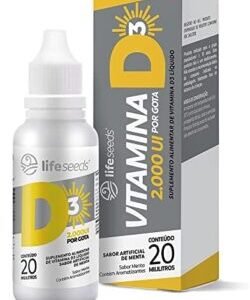Vitamina D3 Líquida 2.000 Ui por Gota - Life Seeds - 300 Doses
