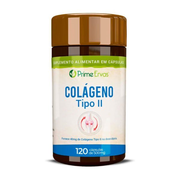 Colageno Tipo 2 Saude das Articulacoes 120 Caps Prime Ervas